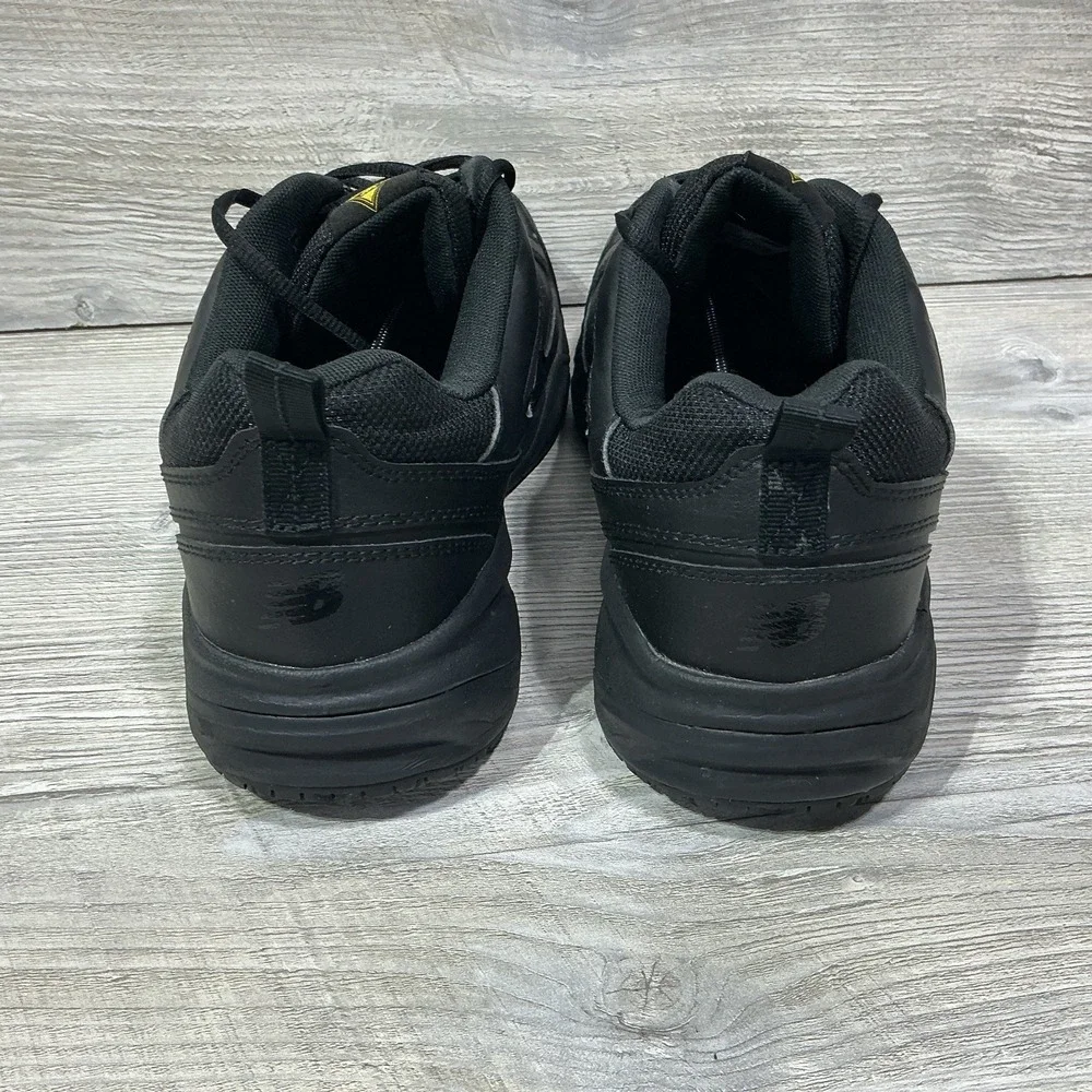 New Balance 626 Mens 13 4E Black Leather Industrial Slip Resistant Work Shoes
